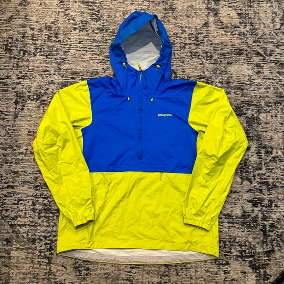 Patagonia Torrentshell H2no Hoodie Pullover Ripstop 1/2 Zip Men's